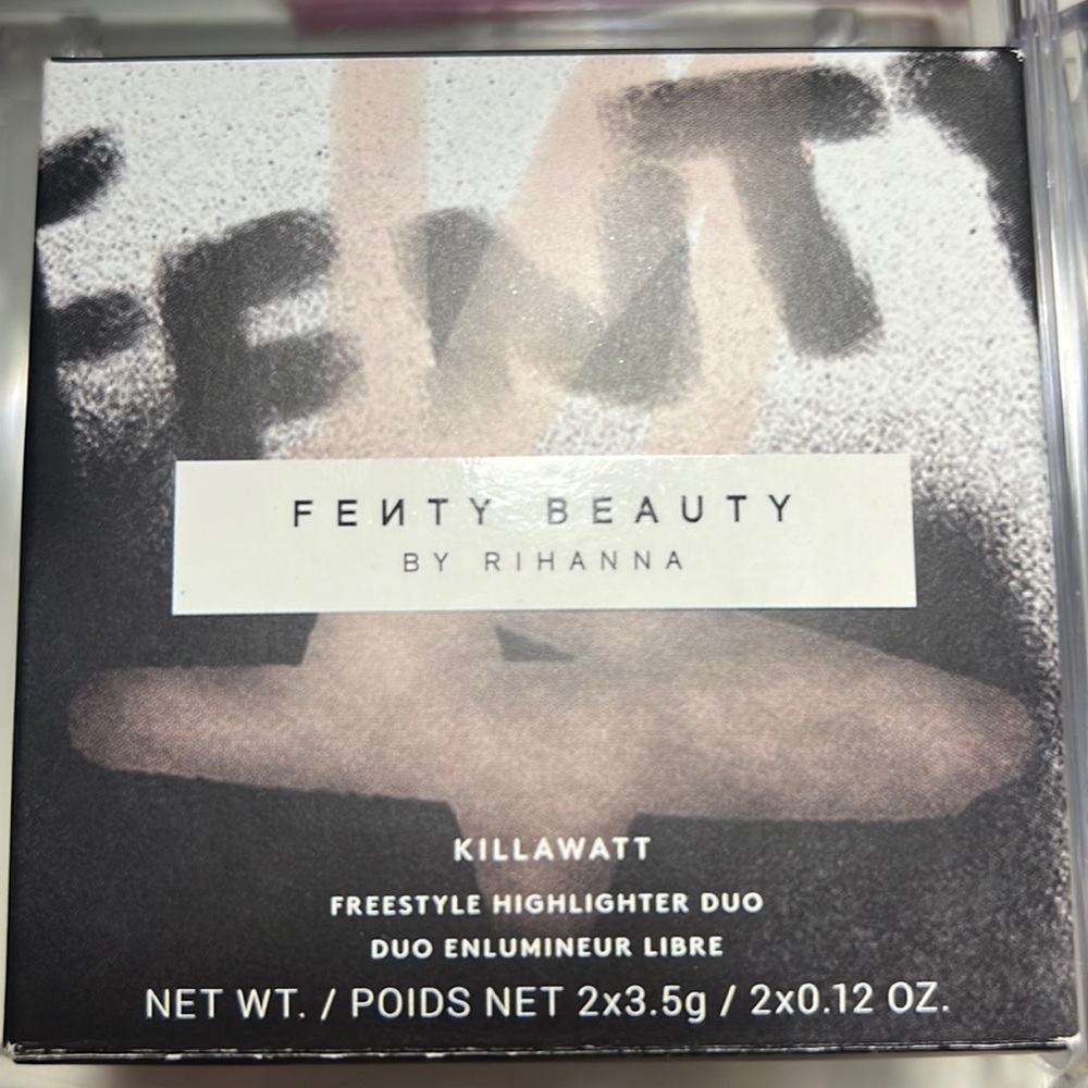 Fenty Beauty killawatt highlighter, shades Afternoon Snack and Mo’ Hunny! only 1